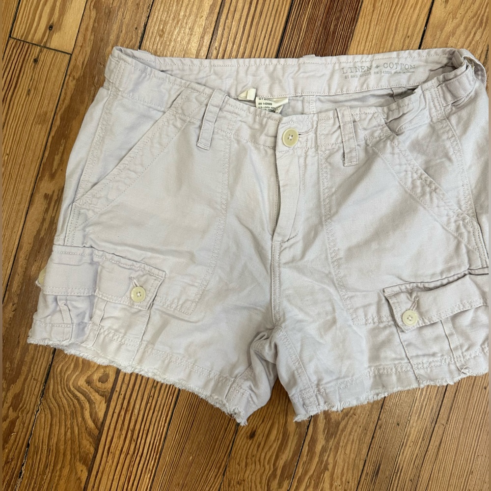 G1 GOODS Women's Light Purple Cargo Shorts